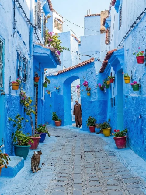 La perle bleue du Maroc